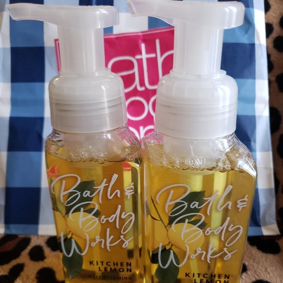 Bath & Body Works Other - Bath & Body Works Hand Soaps (2) Kitchen Lemon